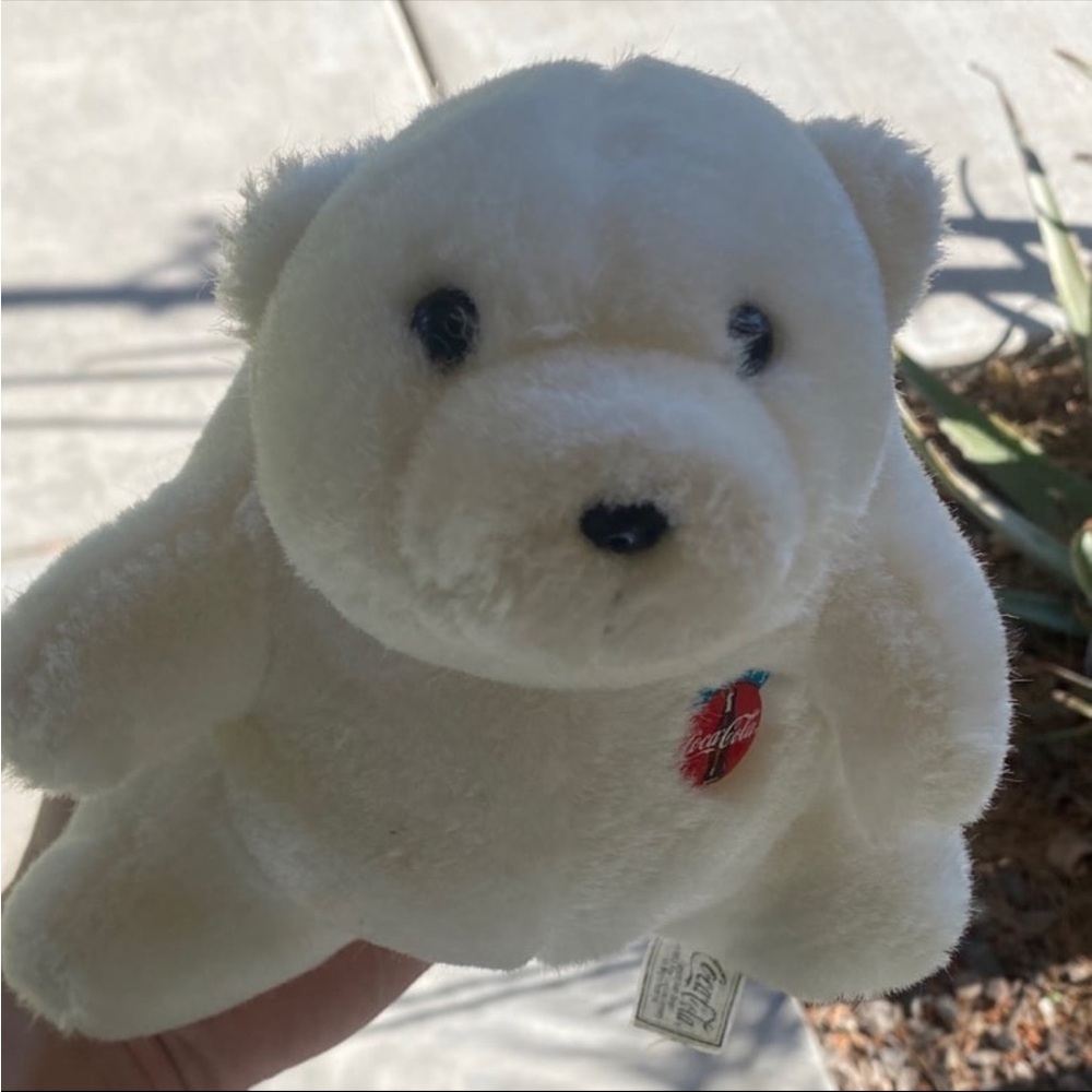 Vintage 1993 Siempre Coca Cola‎ Bear Plush